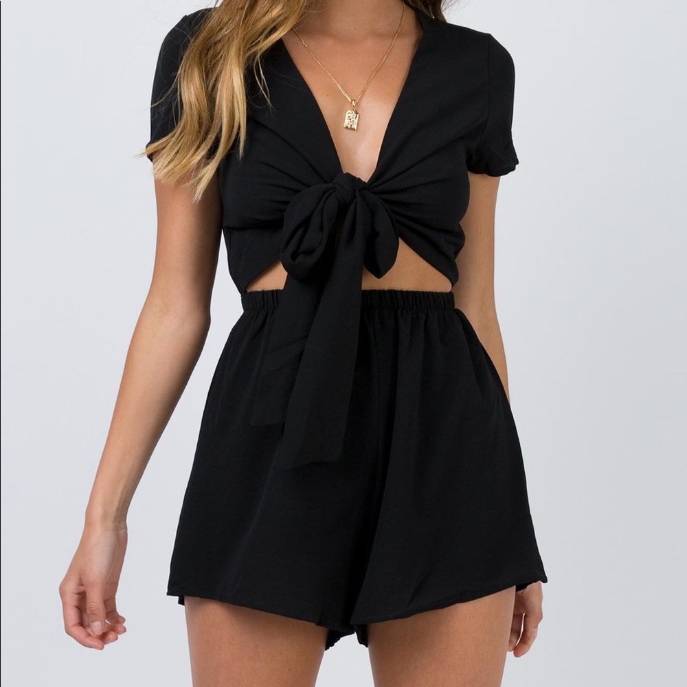 Black Sweet Sahara Princess Polly Romper